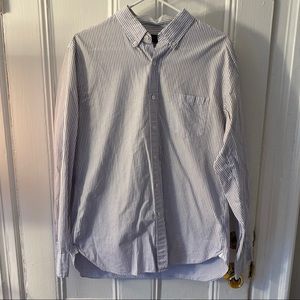 J.Crew Men's Striped Button Down